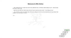 Desktop Screenshot of miloonline.net